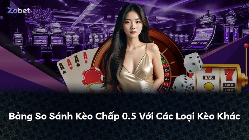 Bảng So Sánh Kèo Chấp 0.5 Với Các Loại Kèo Khác