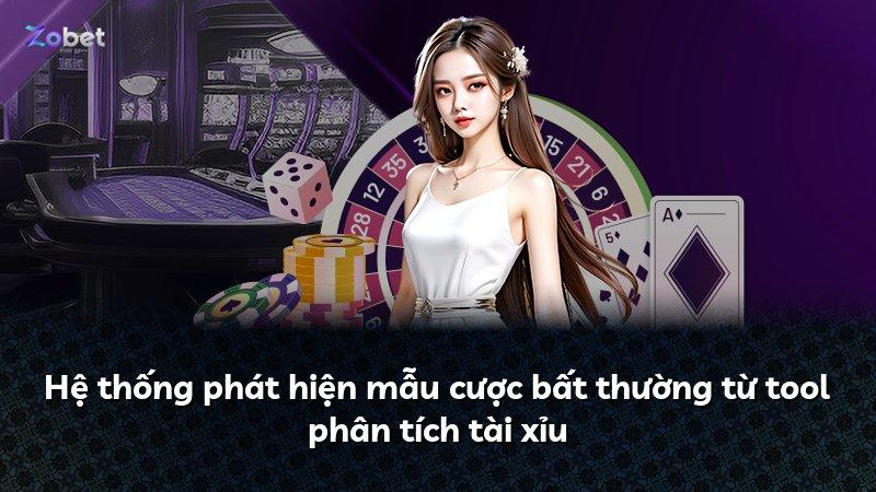 Hệ thống phát hiện mẫu cược bất thường từ tool phân tích tài xỉu