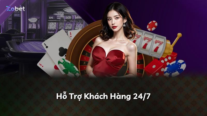 Hỗ Trợ Khách Hàng 24/7