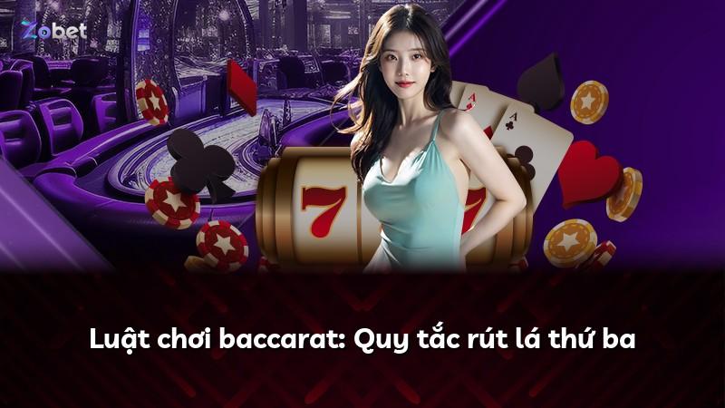 Luật chơi baccarat: Quy tắc rút lá thứ ba